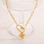 Ocean Collection Pendant Necklace,Gilded Pearl Strand Necklace,Women's Necklace Carousel 4