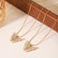 Colorful Enamel Butterfly Necklace,Butterfly Necklace,Flying Necklace Carousel 4