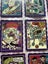 Complete set of 61 ODDBODZ PURPLE GLO Cards Carousel 4
