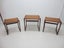 G-PLAN 'QUADRILLE' NEST OF TEAK TABLES. Carousel 7