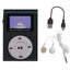 Metal Mini Mp3 Player + Earphones & Cable Carousel 12
