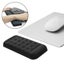 Memory Foam Wrist Rest & Mouse Pad Single Hand Black Carousel 1