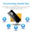 Portable Bluetooth Mp3 Player 8Gb Capacity Black Carousel 5
