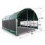 Livestock Shelter 6x6x3.7m with Net Sides Green Carousel 6