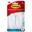 3M Command Towel Hook BATH18-ES Medium Frosted, Pack of 2 [70006900750] Carousel 1