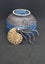 Ammonite fossil brooch Carousel 1