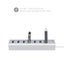 mbeat 7 Port USB 3.0 Aluminium Slim Hub Power for PC & Mac - 36cm Cable Carousel 2