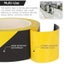 Dolphy Floor Marking Tape Zebra Lines (Pack of 5) - High Visibility Black & Y... Carousel 5