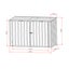 Bike Shed, Garden Storage Box, Wheelie Bin Storage, Pump Shed Carousel 9