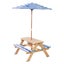 Sunset Picnic Table With Umbrella Kids Play Table & Chair Sets Lifespan Carousel 3