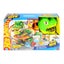 Hot Wheels Toy Car Track Set City T-Rex Blaze Battle Playset for Age4+ Carousel 4
