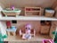 Wooden doll house and a cafe with dolls and accessories Carousel 8