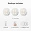 Emitto 3x RGB LED Under Cabinet Puck Lights Remote Control Kitchen Display Lamp Carousel 9