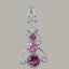 Sterling Silver Natural Pink Tourmaline Cubic Zirconia Bohemian Pendant & Chain Carousel 2