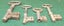 FOUR Antique Hand-Made KEYS for antique Lock or Safe ALL 4 for 1 bid & 1 Postage Carousel 3