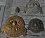 Antique Brass MILNERS' Patent FIRE & THIEF RESISTING List 5 SAFE Maker's Plaque Carousel 11