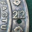 HUGE Antique BRASS Victorian Era CYRUS PRICE SAFE Co. Wolverhampton Logo Plaque Carousel 5