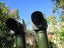 WWll stereoscopic telescope and stand Carousel 4