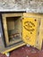 Very LARGE Antique JOHN PORT Patent MANCHESTER Safe-Maker's Brass LOGO Plaque Carousel 7