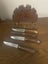 Retro carved knife block Carousel 2