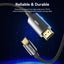 Vention Cotton Braided USB-C to HDMI-A 8K HD Cable 1.8M Black Zinc Alloy Type Carousel 3