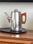 Mid century coffee perk .wooden handled. Carousel 1