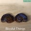 Ammonite Pair with Opal (TMz181) Carousel 5