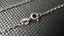 Sterling Silver "Holed Handbag" Pendant on Sterling Silver Chain - Lot E355 Carousel 6