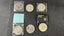Group of Six Different Great Britain Large One Crown Coins - Lot E356 Carousel 6