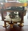 Antique Fusee Chain Drive Wall Clock Movement w Pendulum & Key Carousel 4