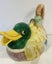 Vintage Fitz and Floyd Mallard Duck Teapot, from 1986. Stamped on base. Carousel 7
