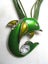 Gorgeous Vintage Diamante Dolphin Pendant Carousel 3