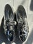 Prada Metallic Silver Leather Wingtip Brogue platform sneakers for women Carousel 3