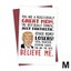 Funny Political Father's Day Card w/ Envelope Cute Birthday Card Gifts Carousel 14