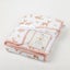Organic Jersey Sherpa Baby Blanket Sophia Garden - Living Textiles Carousel 1