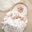 Organic Jersey Sherpa Baby Blanket Sophia Garden - Living Textiles Carousel 2