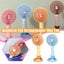 Handheld Folding Phone Holder USB Charging Small Fan A0Y7 Carousel 4