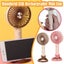 Handheld Folding Phone Holder USB Charging Small Fan A0Y7 Carousel 6