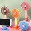 Handheld Folding Phone Holder USB Charging Small Fan A0Y7 Carousel 9