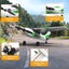 RC Plane Trainer 3CH Remote Control for Beginners Men Women Kids Green Carousel 3