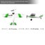 RC Plane Trainer 3CH Remote Control for Beginners Men Women Kids Green Carousel 7