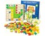 120pcs/set Wooden Mosaic Puzzle Toy, Kids' Wooden 3D Geometric Shape Jigsaw Carousel 2