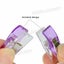 100PCS Sewing Clips Crafts Fabric Quilting Crochet Plastic Sewing DIY NEW Carousel 7