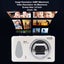 Digital Camera 4K 64MP Digital Point and Shoot Camera White Carousel 4