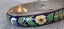 OLD SILVER and ENAMEL EXQUISITELY DESIGNED BANGLE or BRACELET with SAFETY CHAIN Carousel 4