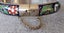 OLD SILVER and ENAMEL EXQUISITELY DESIGNED BANGLE or BRACELET with SAFETY CHAIN Carousel 7