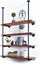 Industrial Iron Pipe DIY Shelf - 4 Tier New Carousel 3