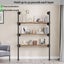 Industrial Iron Pipe DIY Shelf - 4 Tier New Carousel 6