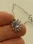 $1 reserve// 2000s sterling silver S925 stamped SunFlower necklace Carousel 3