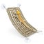 1pc Reptile Hacammock Hanging Swing Lizard Bearded Basking Platform Lounger D... Carousel 5